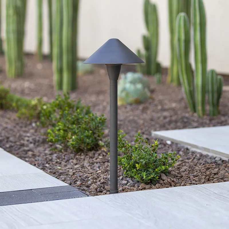Advantage Lightsource Luna Flores Path Light LED in Natural Bronze - T3/G4 (19711525)