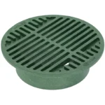 National Diversified Sales Inc 8 in Round Drain Grate Green (20)