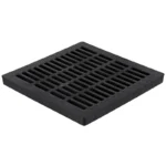 NDS 2400 24" x 24" Square Catch Basin Grate, Black (2411)