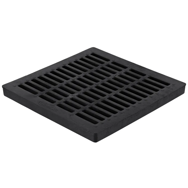 NDS 2400 24" x 24" Square Catch Basin Grate, Black (2411)