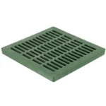 NDS 2400 24" x 24" Square Catch Basin Grate, Green (2412)