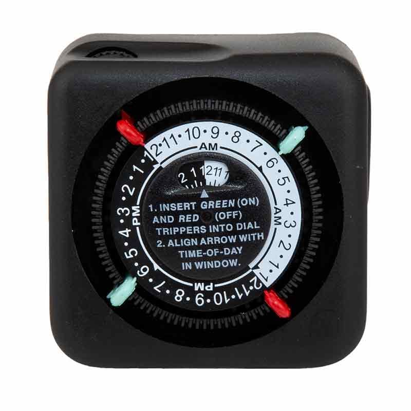 Landscape Products Tolleson Low Volt Analog Outdoor Dial Timer for Landscape Lighting (270TN111RM)