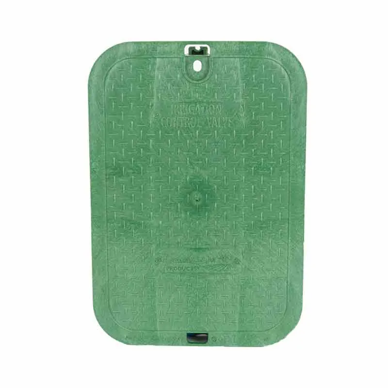 NDS Pro-Spec Rectangular Valve Box Cover 14" x 19" Green (313C)