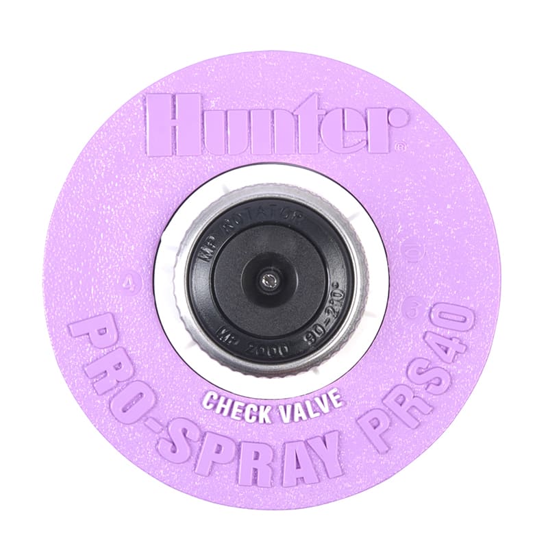 Hunter Irrigation Pro-Spray PRS40 12 in Pop-up W/ CV and Reclaimed Cap (46420)