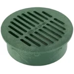 National Diversified Sales Inc 6 in Round Drain Grate - Green (50)