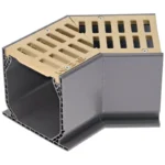 National Diversified Sales Inc Mini-Channel 45-Degree Elbow with Sand Grate (5303)