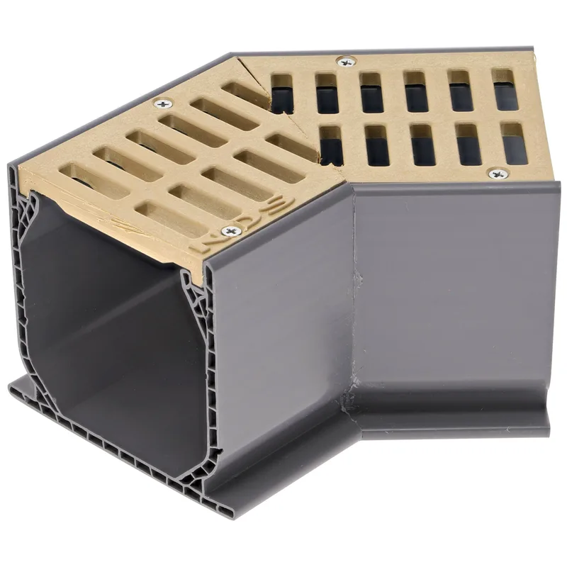 National Diversified Sales Inc Mini-Channel 45-Degree Elbow with Sand Grate (5303)