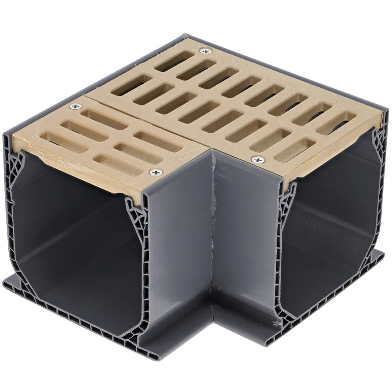 National Diversified Sales Inc Mini-Channel 90-Degree Elbow with Sand Grate (5383)