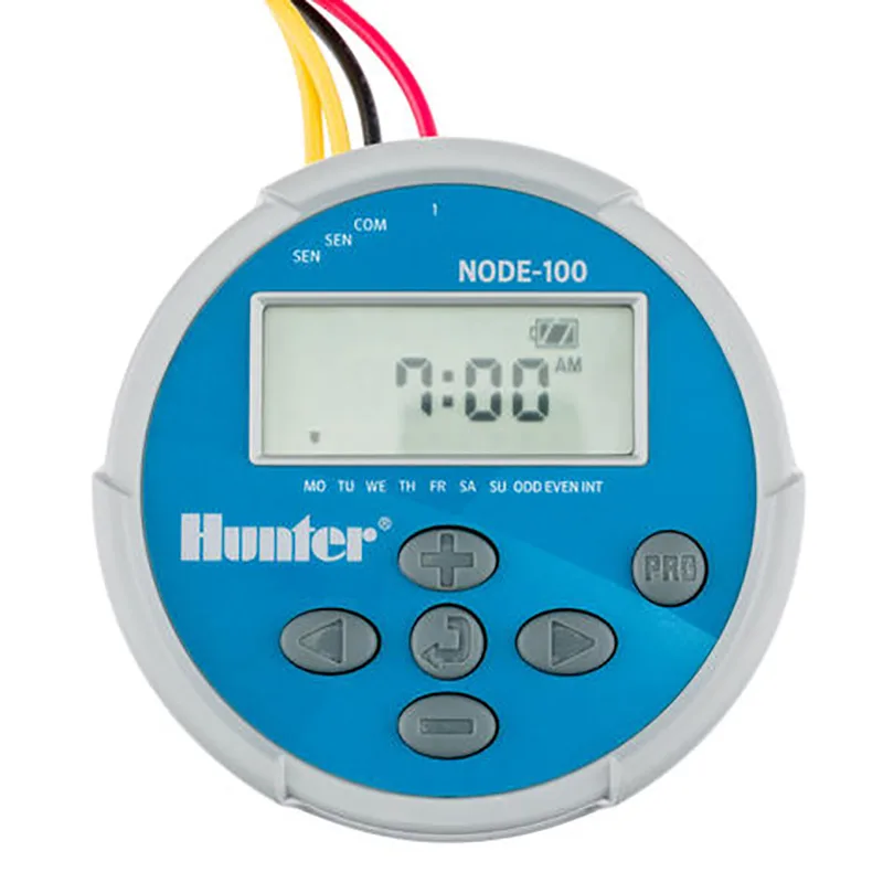 Hunter Irrigation NODE 1 Station Battery Operated Controller w/ DC Latching Solenoid (68125)