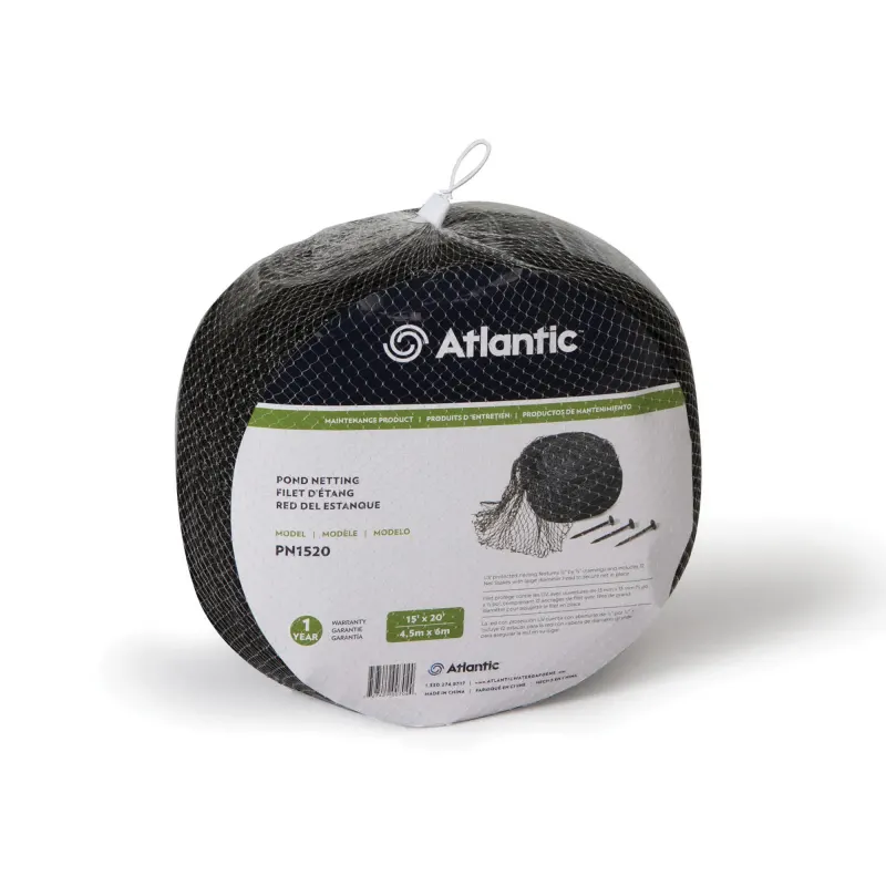 Atlantic Water Gardens Pond Netting, 20' x 15', PN1520 | Awgpn1520 (74048)