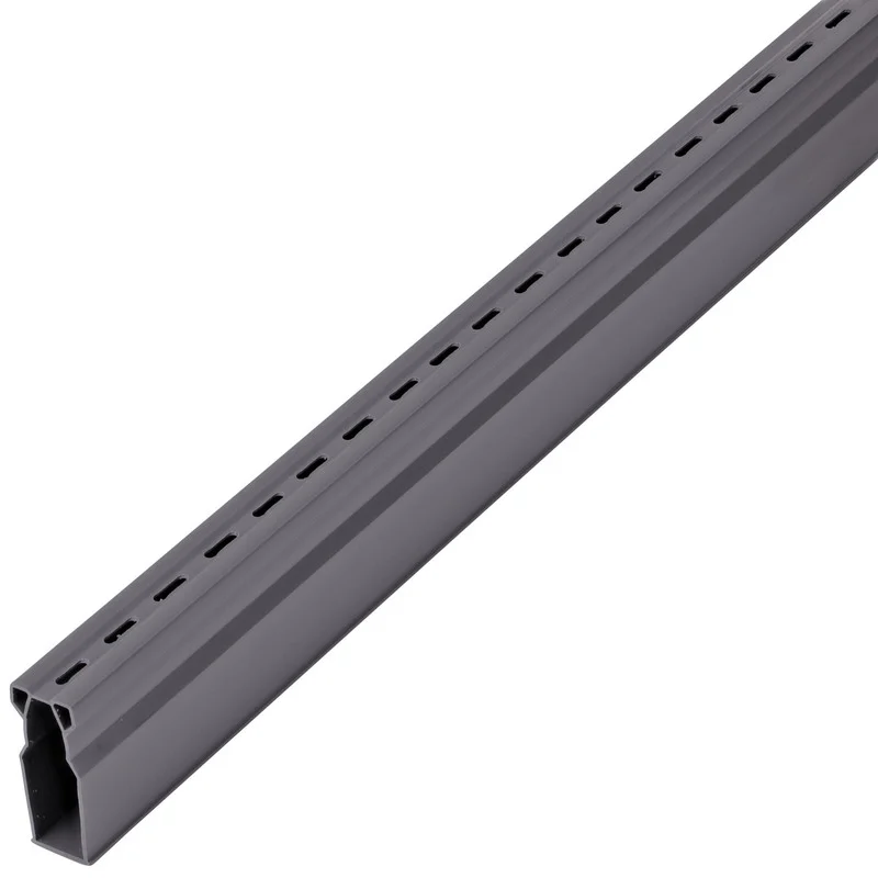 NDS 10' x 1-1/4" Micro Channel Drain, Gray (8003)