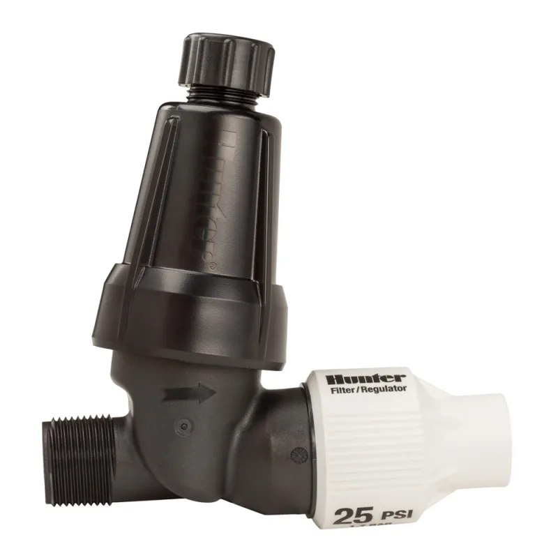 Hunter Irrigation HFR-100-075-25 Hunter 1 in X 3/4 in Pressure Regulating Filter 25 psi (81321)
