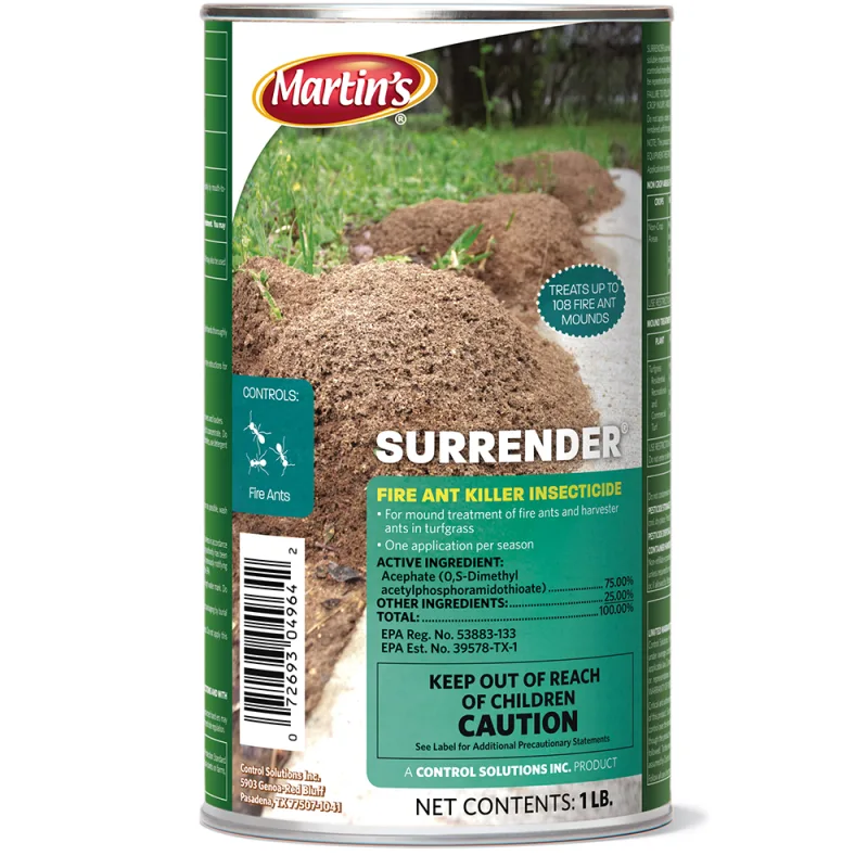 Control Solutions Inc Surrender Acephate 75 SP Insecticide - 1 lb. Bag (82004964)