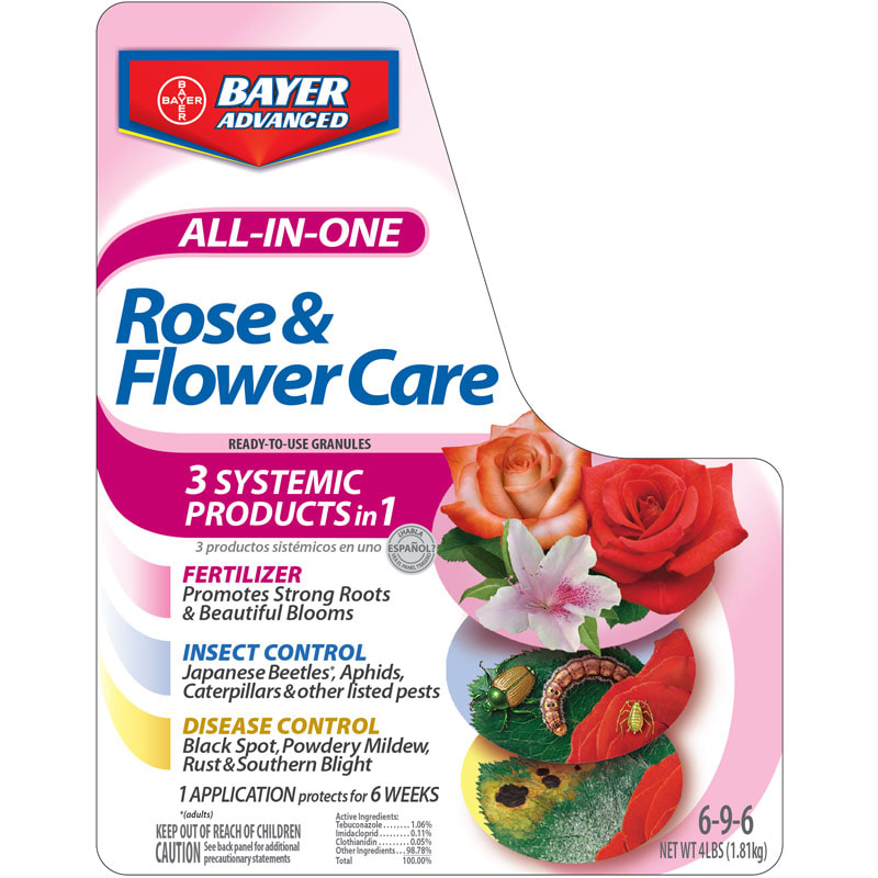 Central Garden & Pet BIOADV 4LB AIO ROSE&FLOWER CARE (BAY701110A)