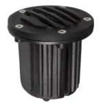 Brilliance Black Diamond MR16 Well Light 2700K 30 deg - Black Grate (BD-WL-MR16-GRATE-BK)