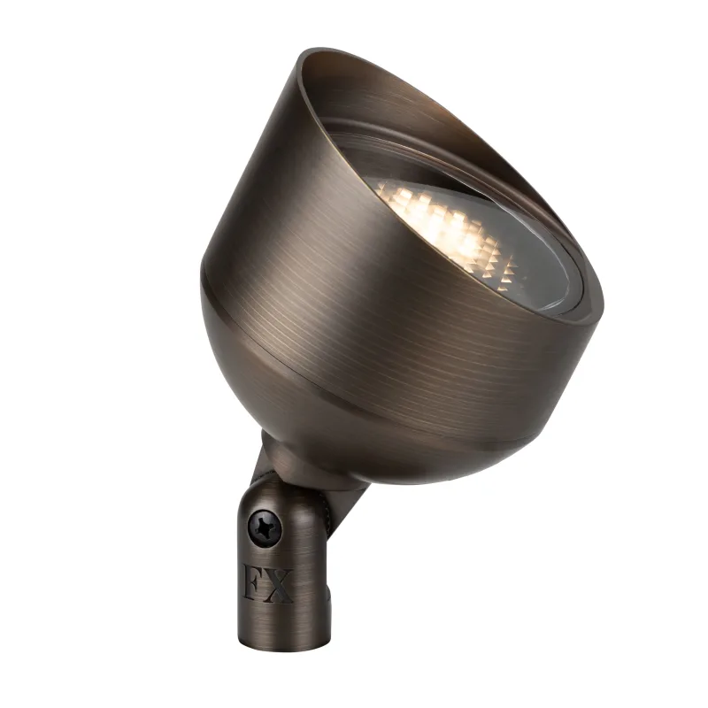 FX Luminaire Cora CA-73 Brass PAR-36 Accent Up Light (CA73)