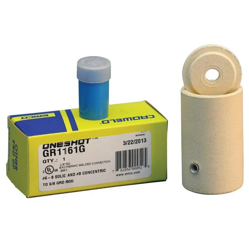 Paige Electric Company Lp GR1161G Cable to Ground Rod Ceramic Elbow Adapter (CGR1161G-Plus)