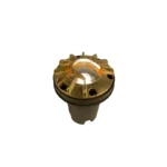 FX Luminaire FC-ZD-9LED-LV-BS Well Light Natural Brass (FC-ZD-9LED-LV-BS)