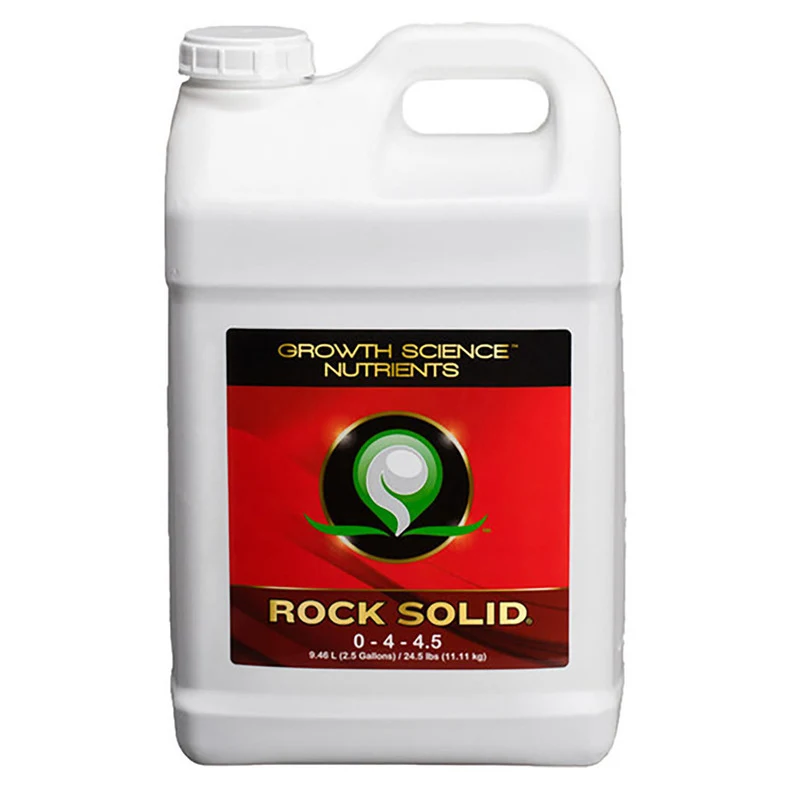 Growth Science Rock Solid 0-4-4 - 2.5 gal (GSCRSF)