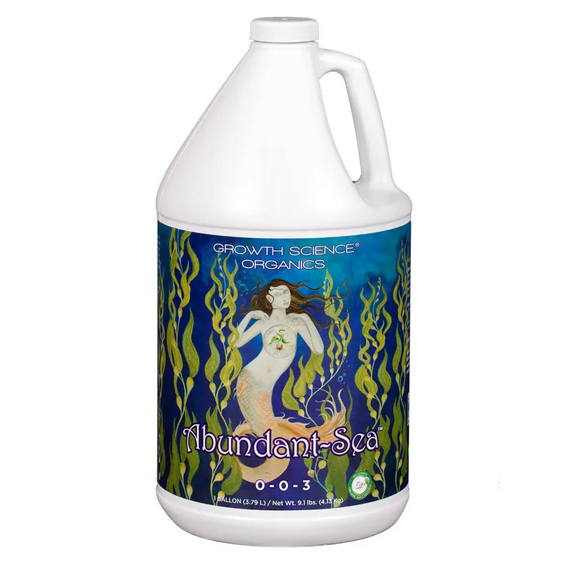 Growth Science Abundant Sea 0-0-3 - 1 gal (GSOASG)