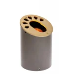 FX Luminaire KG-ZD-6LED-BS Well Light Natural Brass (KG-ZD-6LED-BS)
