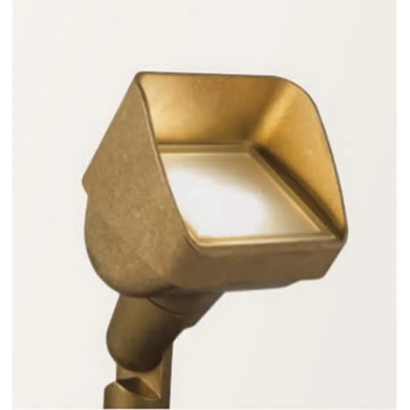 FX Luminaire LC 9-LED LED Well Light, Bronze Metallic (LCZD9LEDBZ)