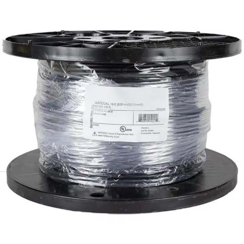 Regency Wire 500' Low Voltage Lighting Wire Black 10 Gauge 2 Conductor (102LV500)