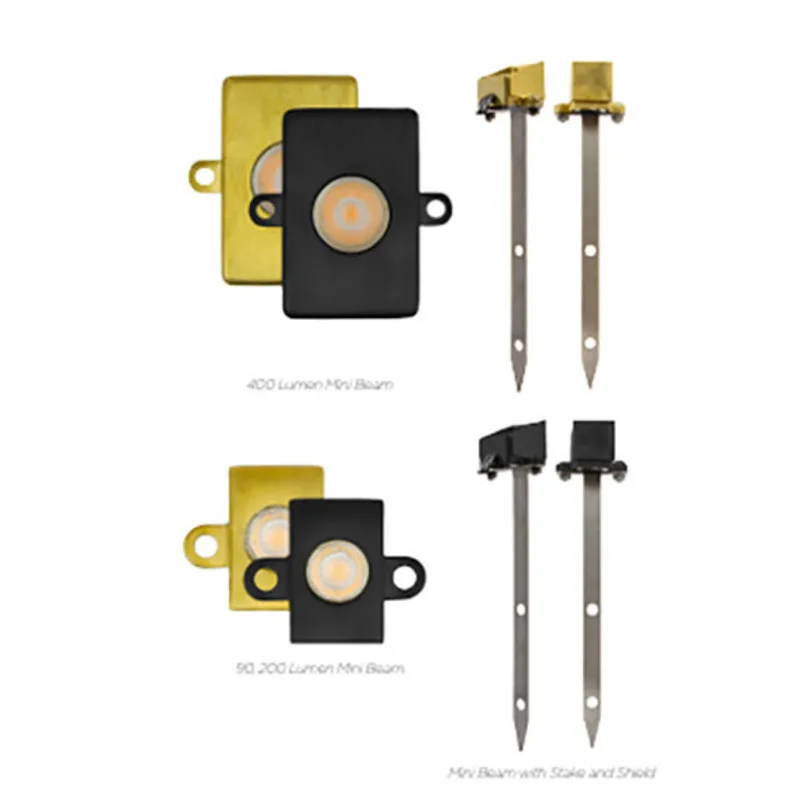 Brilliance Mini Beam 6W 2700K - Brass (MINI-BEAM-2700-400-BR)