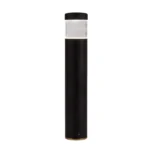 FX Luminaire PM ZDC Color-Changing LED Path Light, Flat Black (PMZDCFB)