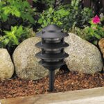 Vista Lighting 6223 2.5-watt LED Black Path Light (PR-6223-B-150-W-G4)