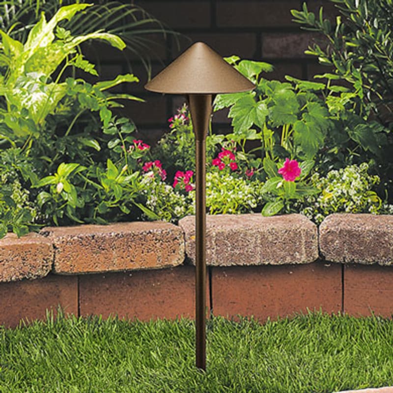 Vista Lighting 6500 2.5-watt LED Dark Bronze Path Light (PR-6500-DZ-150-W-G4-FR)