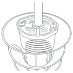 Weathermatic Rain & Freeze Sensor Wireless Tee Mount (RFS5)