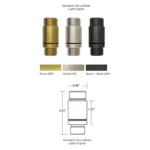 Brilliance Versa Beam VB-03 3000K - Brass (VB-03-BR-3000)