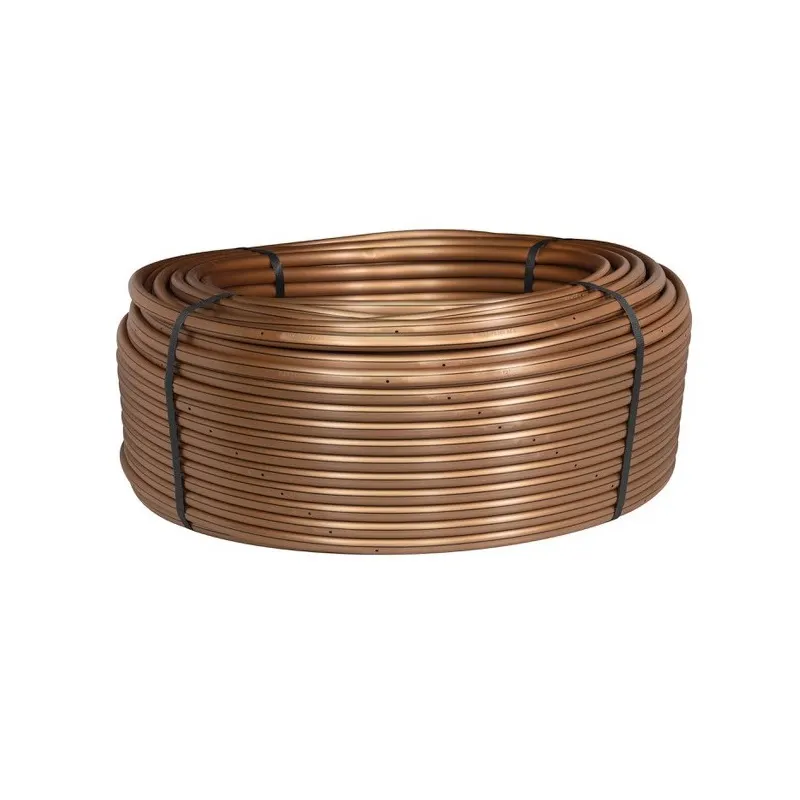 Rain Bird XFSCV Polyethylene Subsurface Dripline 500' 0.9 gph 18" Space Shiny Metallic Copper In-Line Copper Shield Technology Emitter Tubing (X49212)