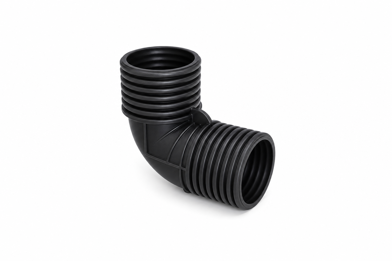 Drainage fittings and pipe elbow connector