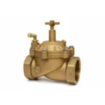 Superior 100 Series 3" brass normally open hydraulic in-line valve (100300)