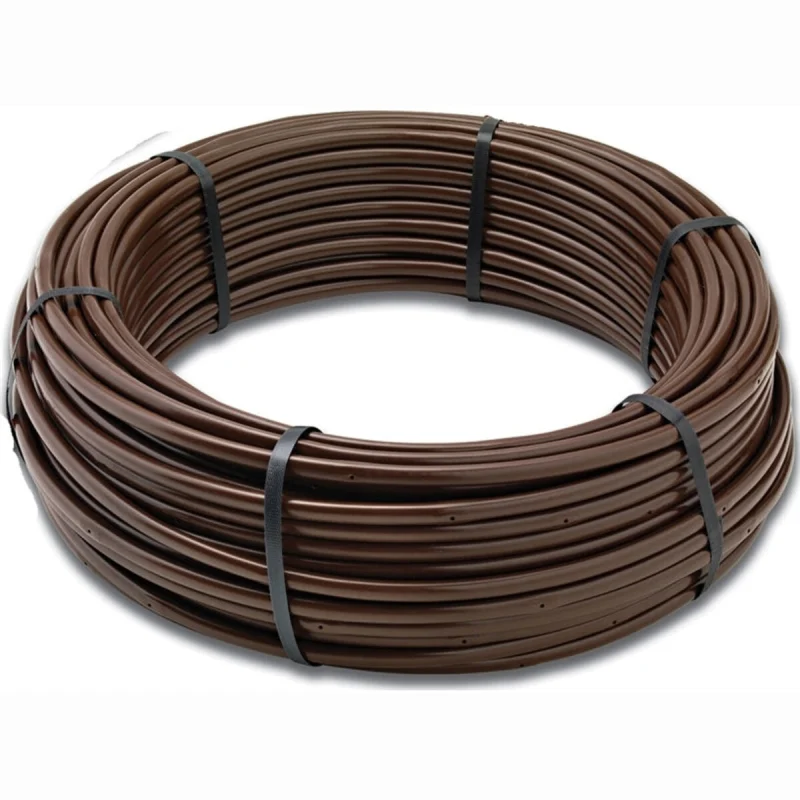 Netafim Polyethylene Dripline 1/2" x 200' 0.4 gph 6" Space Dark Brown (10051-000010)