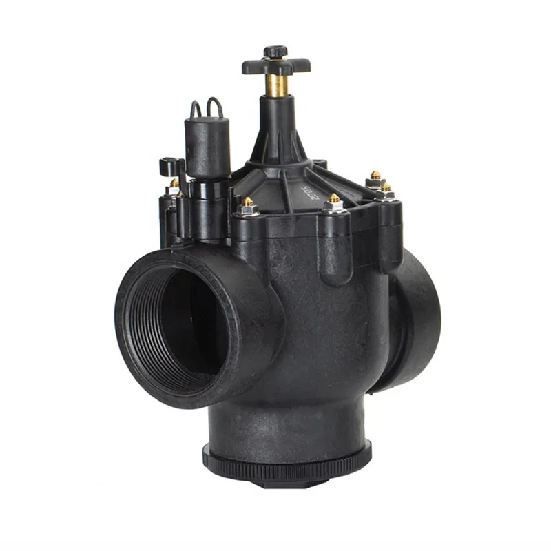 Irritrol Century Plus Glass-Filled Nylon Globe/Angle Valve 3 in. FIPT with Flow (100P3)