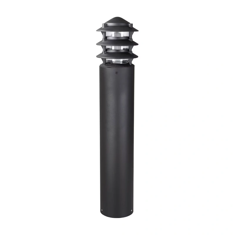 Vista Pro Lighting Vista BR-8231 Bollard Black G4 1.5W Ground Mount Aluminum (BR-8231-B-150-W-G4)