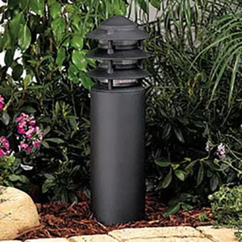 Vista Pro Lighting Vista BR-8231 Bollard Bronze G4 1.5W Ground Mount Aluminum (BR-8231-Z-150-W-G4)
