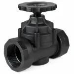 Hunter HPV-100G 1 inch FNPT inlet and outlet threads close-up