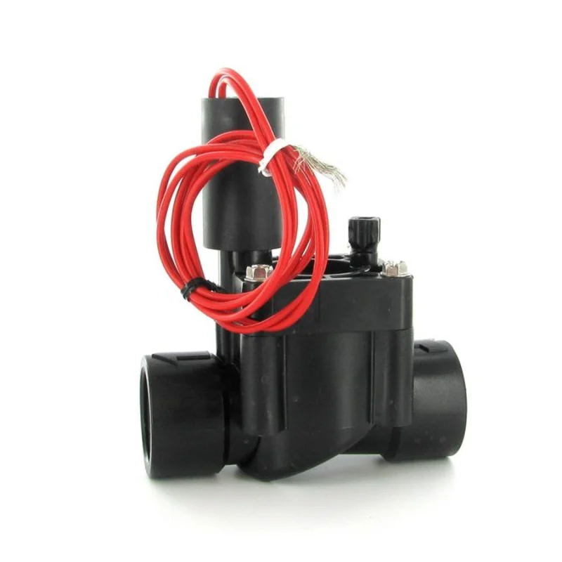 Hunter PGV-100G 1 inch globe valve without flow control, FNPT, white background