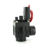 Hunter PGV-101A 1 inch angle valve with flow control, FNPT, white background