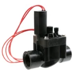 Hunter PGV-101G 1 inch globe valve with flow control, FNPT, white background