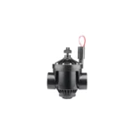 Hunter PGV-201 2 inch globe/angle valve with flow control, FNPT, white background