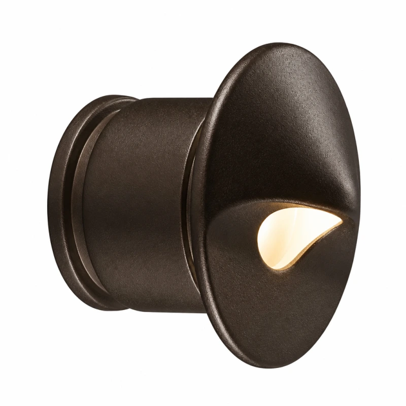 FX Luminaire PO 1 LED Path/Post Bronze Zoning — Clearance (PO-1LED-ST-BZ-CLR)
