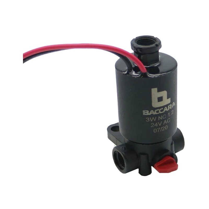 Hunter ST-SSA 24 VAC G75-A solenoid kit with base and red manual override