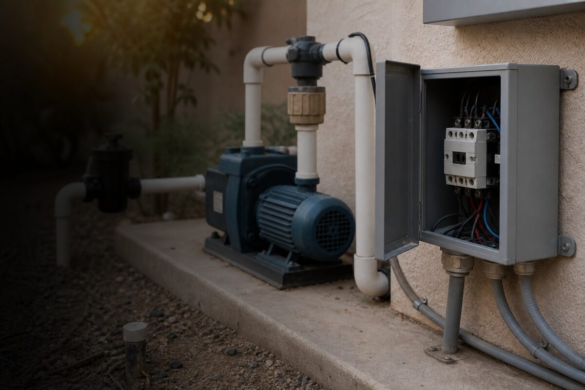 Irrigation pump start relay and booster pump