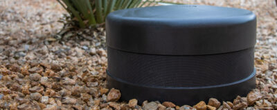 TruAudio Outdoor Audio Systems — Landscape Speakers, Kits & Burial Subs 17 TruAudio SubTerrain burial subwoofer blended into landscape planting