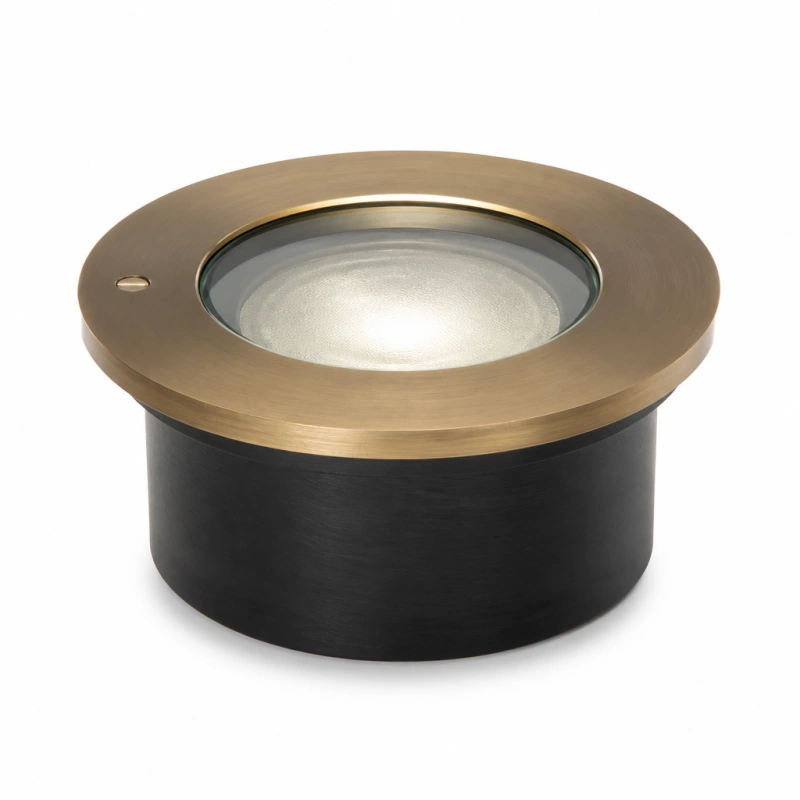 Holm nVault In-Grade Natural Brass ZDC — Clearance (nVLT15-ZDC-BS-CLR)